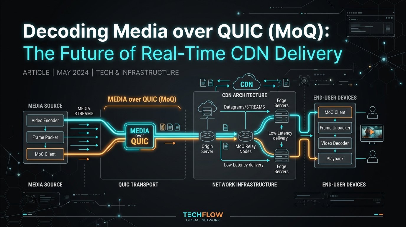 Decoding Media over QUIC (MoQ): The Future of Real-Time CDN Delivery