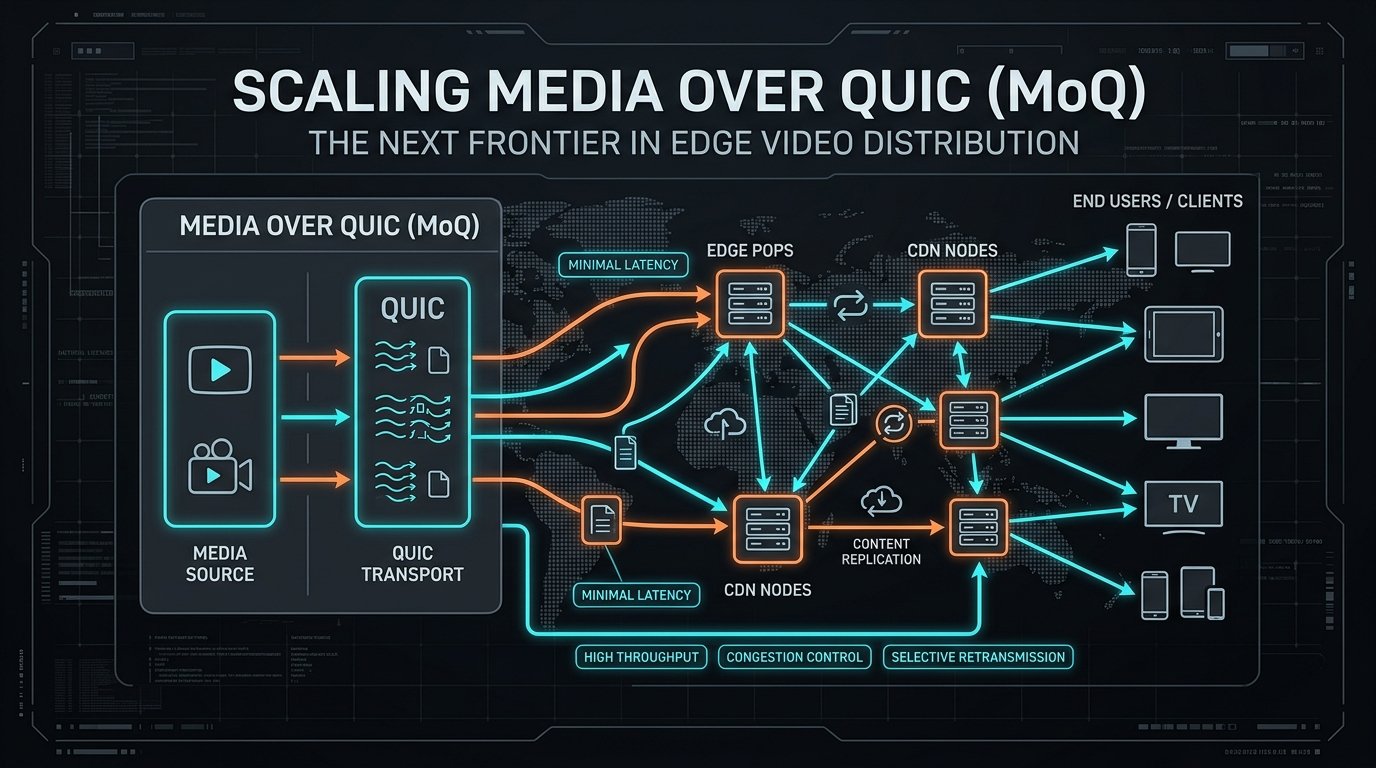 Scaling Media over QUIC (MoQ): The Next Frontier in Edge Video Distribution
